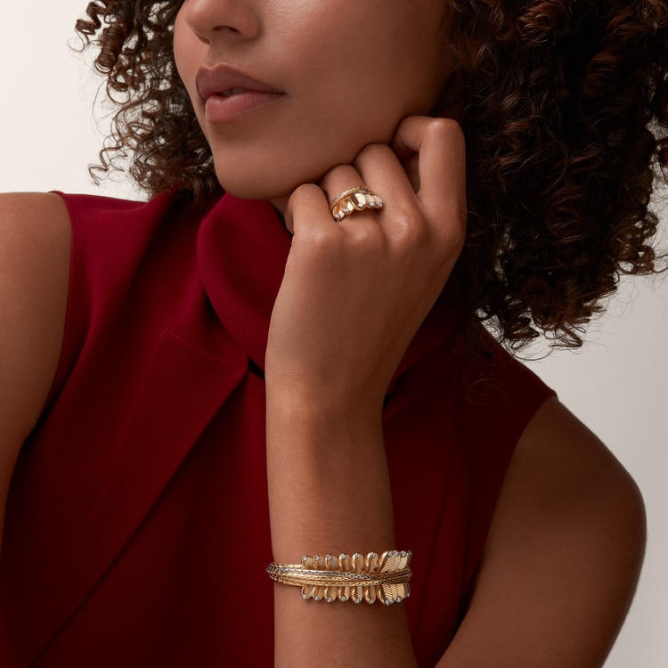 Cartier Grain de Café bracelet, diamonds - Image 2